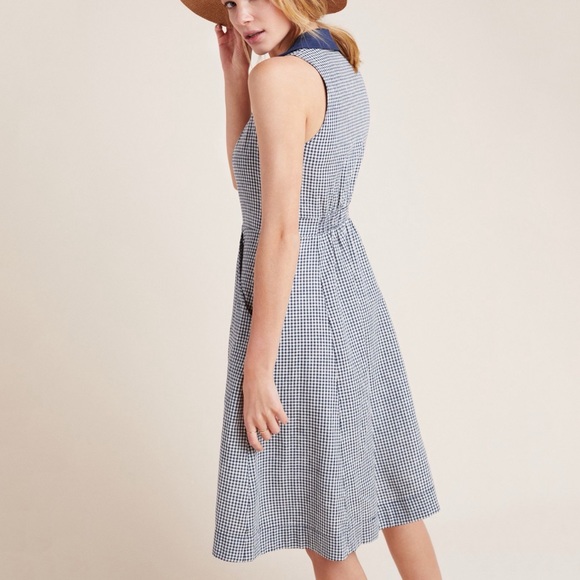 HTF Anthropologie Camellia Collared Dress - Picture 2 of 4